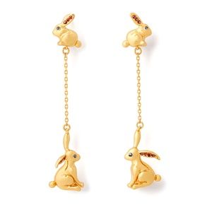 Kate Spade Year of Rabbit Drop Earrings NWT
